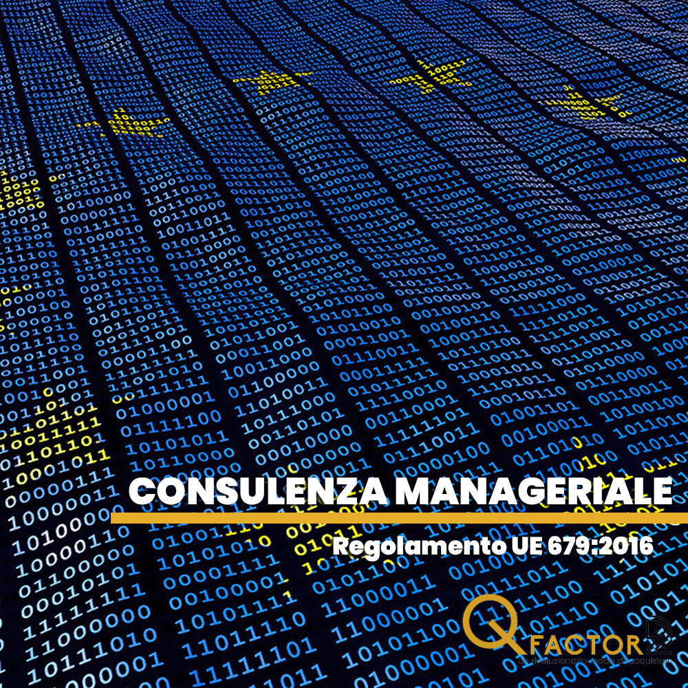 Consulenza su Reg. UE 679:2016 - GDPR